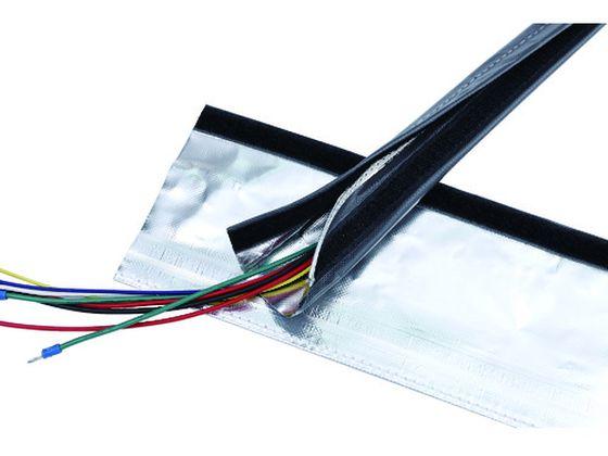 電磁波シールド結束チューブ マジックタイプ 100Φ5m トラスコ中山 1832543の通販は 28,314円