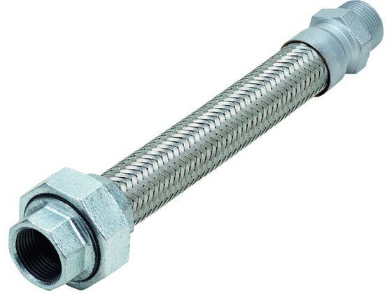 NFK/ユニオン・ニップル式フレキシブルホース 継手FCMB-SS400 10A×300 南国フレキ工業 2184281