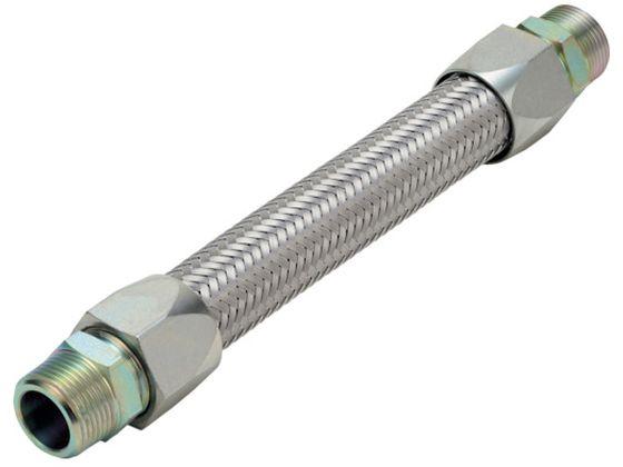 NFK/ライトユニオン式(メタルタッチ無溶接式)フレキシブルホース オス×オス型 南国フレキ工業 2688450の通販は