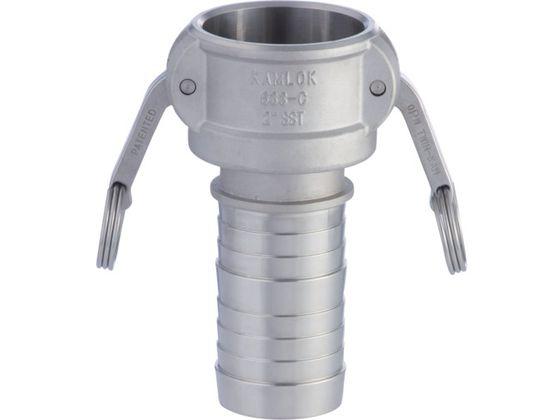 633-C カムロックカプラー ホースシャンク ステンレス 1-1／4インチ SST トヨックス 1158775の通販は 12,542円