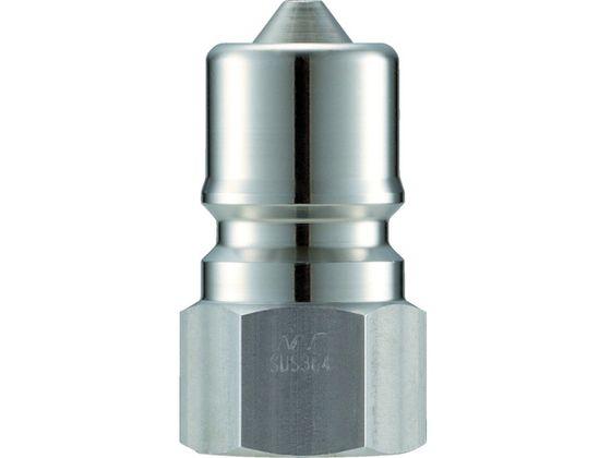 ナック クイックカップリング TL型 ステンレス製 オネジ取付用ソケット R1 1/4 ( CTL10SF3 ) 長堀工業(株) ナック クイックカップリング TL型 ステンレス製 メネジ取付用ソケット