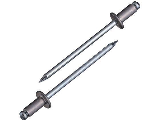 ブラインドリベットエコBOX アルミ／スティール 8-8 (100本入) ロブテックス 3724743の通販は 4,736円