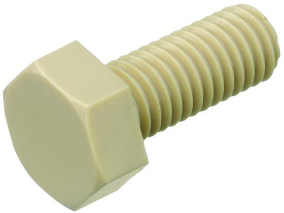 ポリフェニレンサルファイド 六角ボルト M6×30 50本入 トラスコ中山 2081616の通販は 15,230円