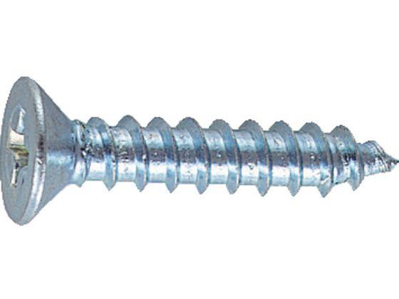 皿頭タッピングねじ 三価白 サイズM4×25 66本入 トラスコ中山 2856778