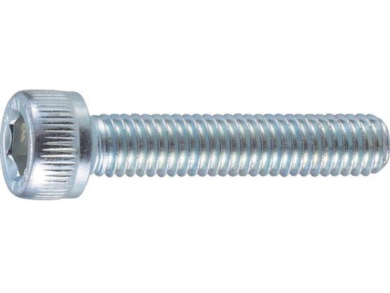 六角穴付ボルトユニクロ 全ネジ M8×35 20本入 トラスコ中山 2124271