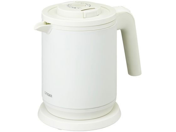 電気ケトル 0.8L マットホワイト タイガー(魔法瓶) PCK-A081-WM