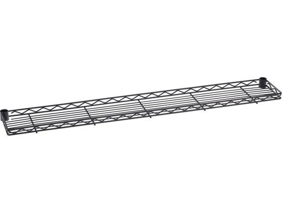 ベーシックシリーズ ハーフシェルフ 900mm用 ブラック エレクター B736Bの通販は 4,814円