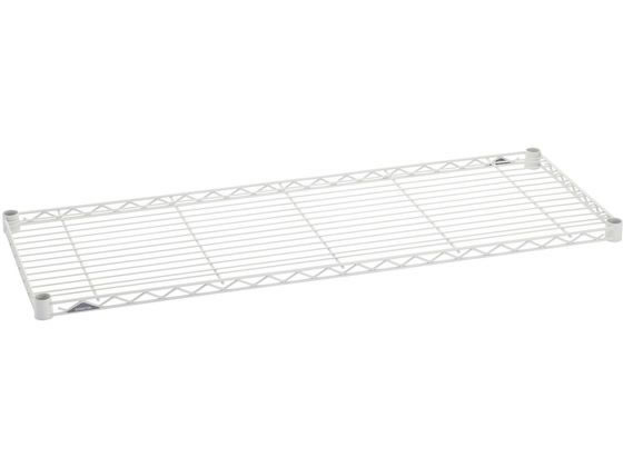 ベーシックシリーズ ワイヤーシェルフ W750xD300mm WH エレクター B1230W1の通販は 5,233円