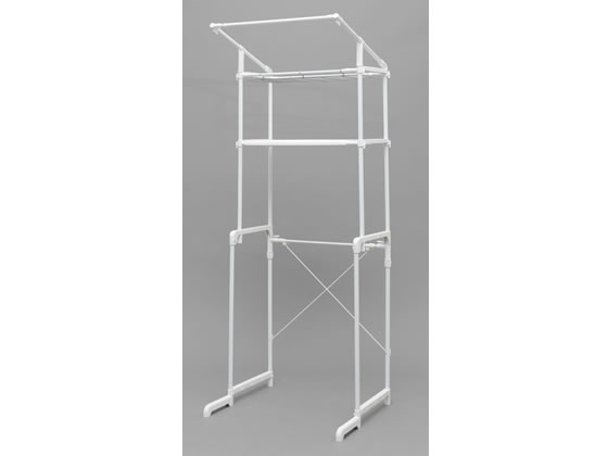 ハンガーバー付ランドリーラック アイリスオーヤマ LRH-18Pの通販は