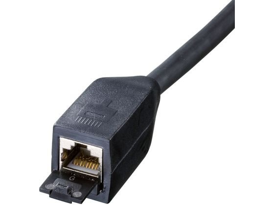 屋外用巻取り延長CAT6A LANケーブル サンワサプライ KB-MKE21BK