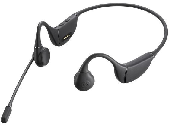 骨伝導ヘッドセット サンワサプライ MM-BTSH65BKの通販は