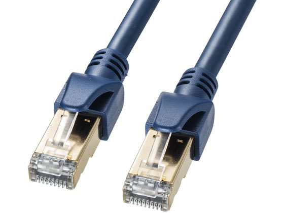 カテゴリ6A SFTPハンダ産業用LANケーブル 20m ネイビー サンワサプライ KB-HS6A-20NVの通販は 17,259円