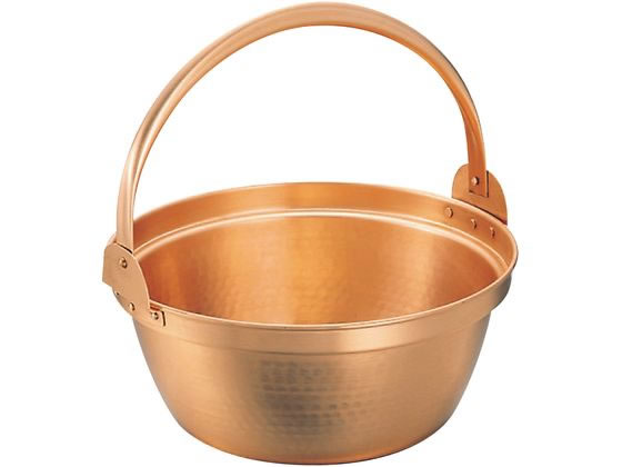 銅 山菜鍋(内側スズ引き無し)30cm 丸新銅器 0142900 10,790円