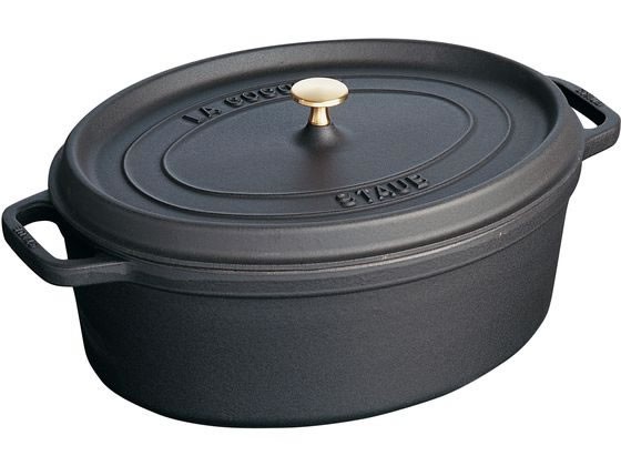 ストウブ ピコ・ココット オーバル 23cm ブラック 40500-231 STAUB 8356000の通販は