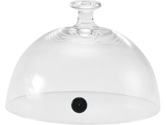 スーパーアラジン専用ガラスカバー(バルブ付) 21cm 菅原工芸硝子 8363100