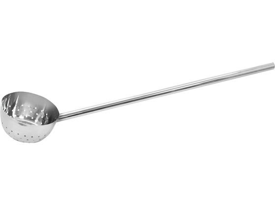 18-8 パンチング 網ヒシャク φ30cm×柄50cm(穴径6mm) 18-8 パンチング 網ヒシャク φ25cm×柄50cm 18-8 パンチング 網ヒシャク