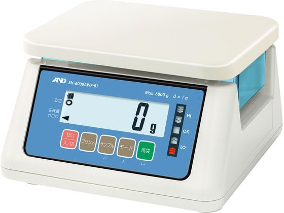 A&D/防水・防塵デジタルハカリ SH-30KAWP-BT 30kg ワイヤレス通信 エー・アンド・デイ 1254430の通販は 27,302円