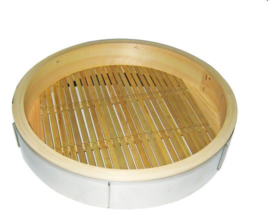 １８−０　中華セイロ　ステンレス枠　身　３６cm ｜18-0 中華セイロ ステンレス枠 身 36cm｜バターナイフ オンライン通販