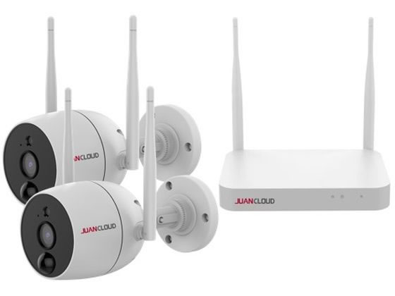 専用レコーダー+オクガイIPカメラ(2台)セット 水鏡 JA-K6510-PO1031の通販は