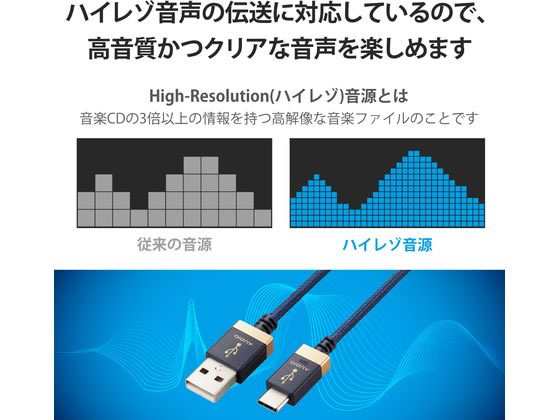 USBオーディオケーブル USB-A to Type-C 1.0m エレコム DH-AC10の通販はau PAY マーケット - 西新オレンジストア  | au PAY マーケット－通販サイト
