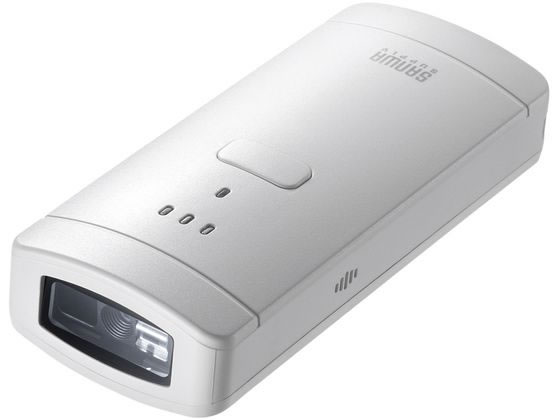 Bluetooth対応2次元バーコードリーダー サンワサプライ BCR-BT2D3W
