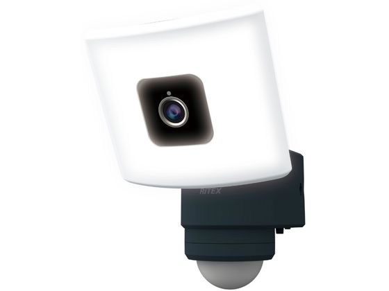 20W ワイド 追尾式LEDセンサーライト Wi-Fiカメラ ムサシ C-AC1020TAの通販は