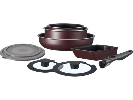 TERACOAT 9点セット ワインレッド アイリスオーヤマ EHDC-T9Sの通販は 12,149円