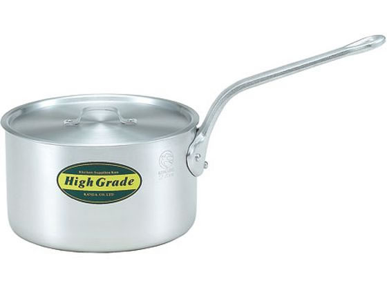 ハイグレード アルミ 片手鍋 目盛付 21cm(4L) カンダ 006219の通販は 5,310円