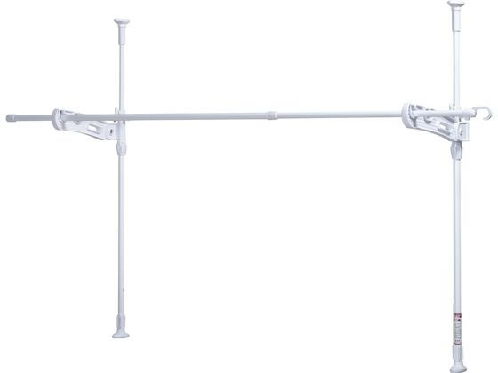 つっぱり式窓枠物干し 高さ90〜150cm 積水樹脂 TM-K1Wの通販は