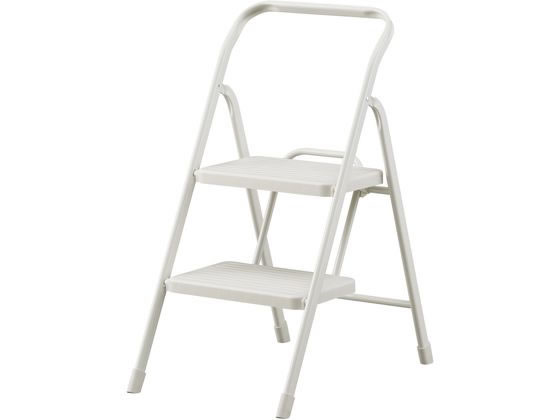 折りたたみステップ 2段 ニュアンスグレー OSU-2R アイリスオーヤマ OSU-2Rの通販は 5,176円