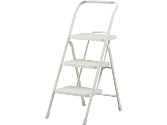 折りたたみステップ 3段 ニュアンスグレー OSU-3R アイリスオーヤマ OSU-3Rの通販は