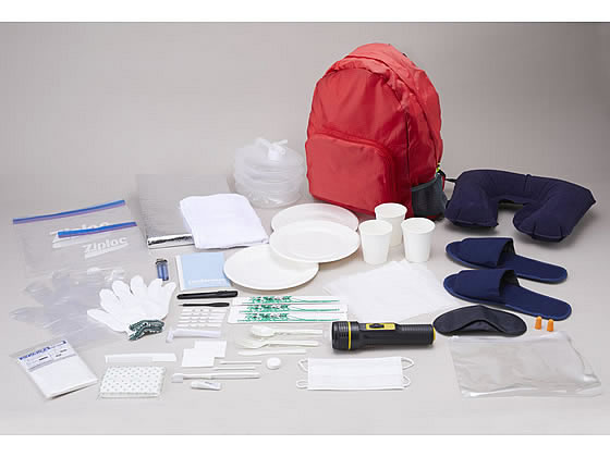 リュック防災セット 35点 旭電機化成 ABO-3500