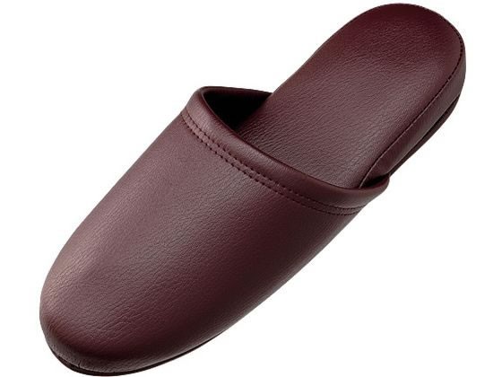 抗菌スリッパ 10足組 ダークワイン スマートバリュー N117J-DW