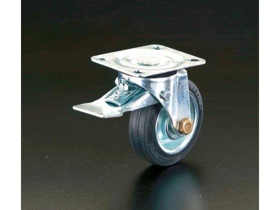 キャスター 自在金具 前輪ブレーキ付 160mm エスコ EA986GC-160の通販は 13,507円