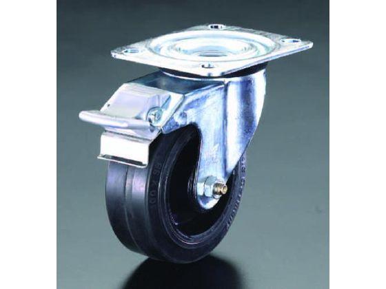 金具付キャスター(全高235mm/後ブレーキ) 200mm ｷｬｽﾀｰ(自在金具・帯電防止⁄ﾌﾞﾚｰｷ付) 200mm ｷｬｽﾀｰ(自在金具・帯電