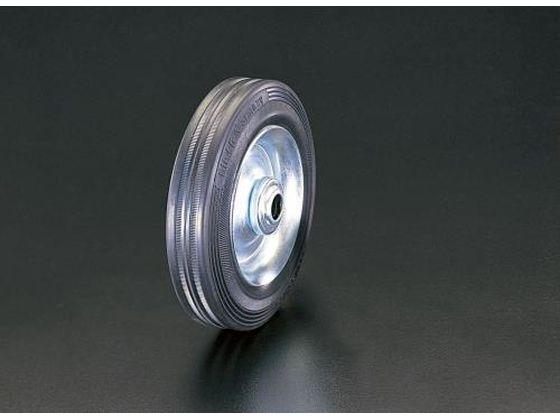 車輪 ラバータイヤ スチールリム ローラーベアリング 180×50mm エスコ EA986MG-180の通販は 5,410円