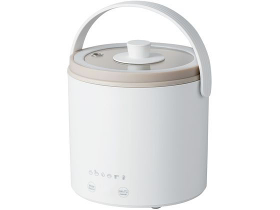 電気鍋 800ml 予約機能付 ホワイト エレコム HAC-HEP01WHの通販は 5,617円