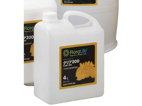 フローラライフ クリア200 4リットル 4000の通販は 5,649円
