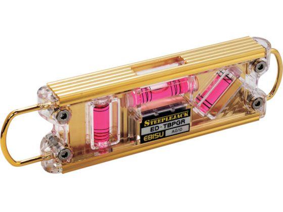 鳶レベル 暉(kagayaki) ピンクゴールド/グリーン 取寄品 新潟精機 ED-16TBLPGG SK 鳶レベル 暉 ピンクゴールド⁄グリーン ED-16TBLPGG SK 鳶レベル 暉