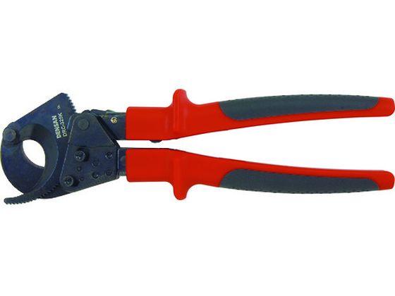 デンサン ラチェットケーブルカッター DRC-325K（代引き不可）（ラッピング不可） デンサン DENSAN ラチェットケーブルカッター DRC-500J カッター