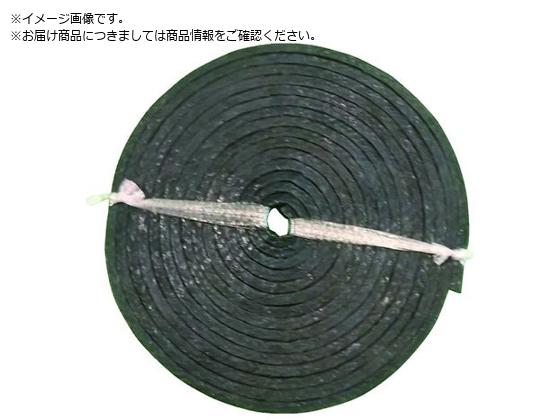 グランドパッキン D4101 PTFE含浸炭化繊維 幅6.4mm D ダイコー 1494674