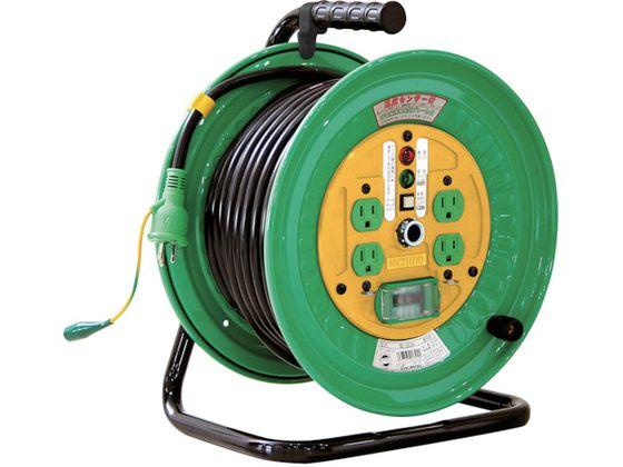 日動 電工ドラム 漏電保護専用ブレーカ付 30m ( NF-EB34 ) 日動工業(株) １日と三太郎の日はポイント３倍！！送料無料 新品訳あり(開封