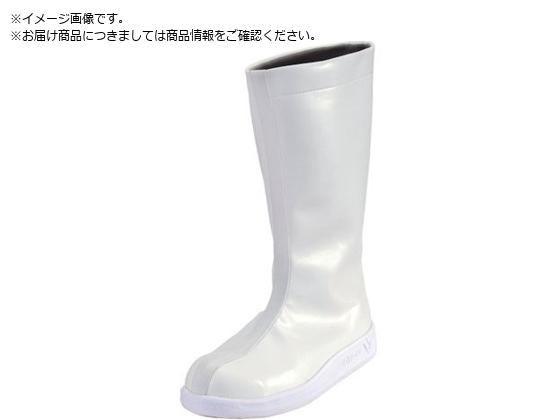 日進/耐滑樹脂先芯入りブーツ ハイパーV#5400 ホワイト 26.0cm 日進工具 8202283