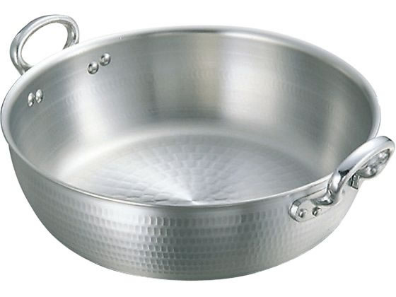 ナカオ 業務用 アルミ厚板鍋 39cm 新品 料理鍋 39cm 16L 厚板 極厚 厚