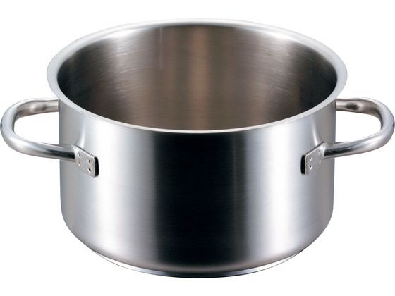 マトファー社 半寸胴鍋 36cm 赤川器物製作所 1336836 AG18-8半寸胴鍋36cm