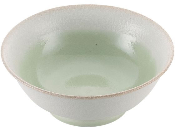 EBM/磁器 中華食器 釉彩若草 高台丼 6.8寸 江部松商事 8179720