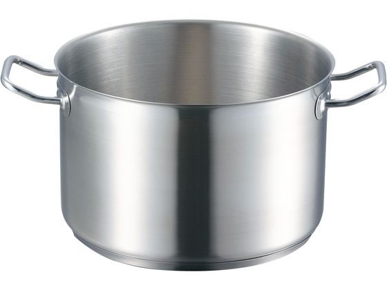 EBM/18-8 プロシェフ IH 半寸胴鍋 45cm 蓋無 江部松商事 8886400