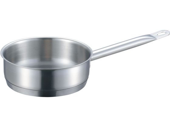 EBM 江部松商事 ＥＢＭ　１８−８　プロシェフ　ＩＨ　外輪鍋　３４cm　蓋無 EBM(江部松) 18-8(ステンレス) プロシェフ IH 半寸胴鍋 24cm 蓋無 7.2L