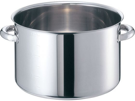 EBM 江部松商事 EBM 18−8 深型 寸胴鍋 33cm 手付 寸胴鍋