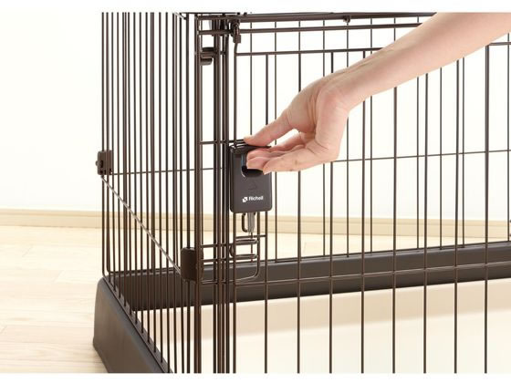 リッチェルお掃除簡単サークル90-60 別売り屋根・トイレトレーセット